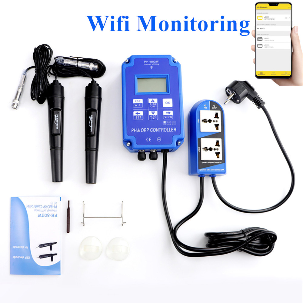 Pool Test Kit Digital - 2 in 1 PH ORP 컨트롤러