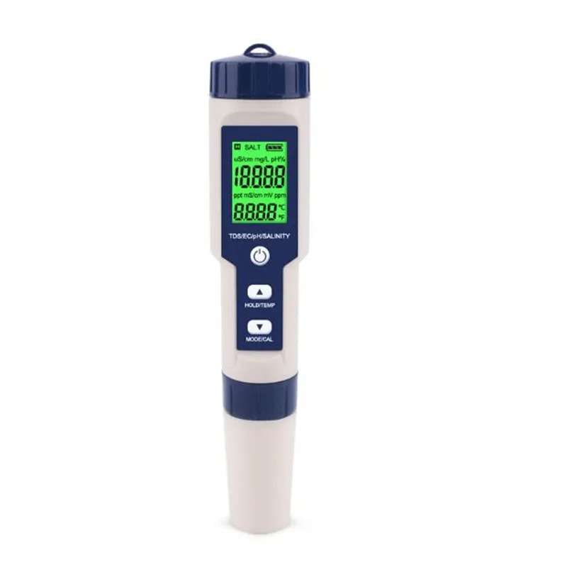 Pool Test Kit Digital - TDS EC 염분 계량기 디지털 방수,