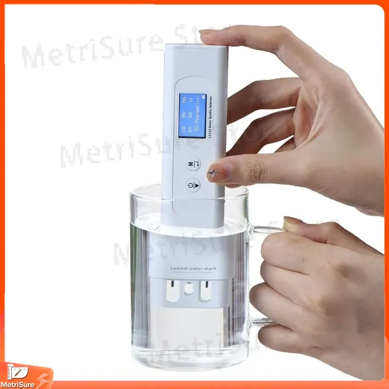 Pool Test Kit Digital - 6 in 1 식수 수질 테스터