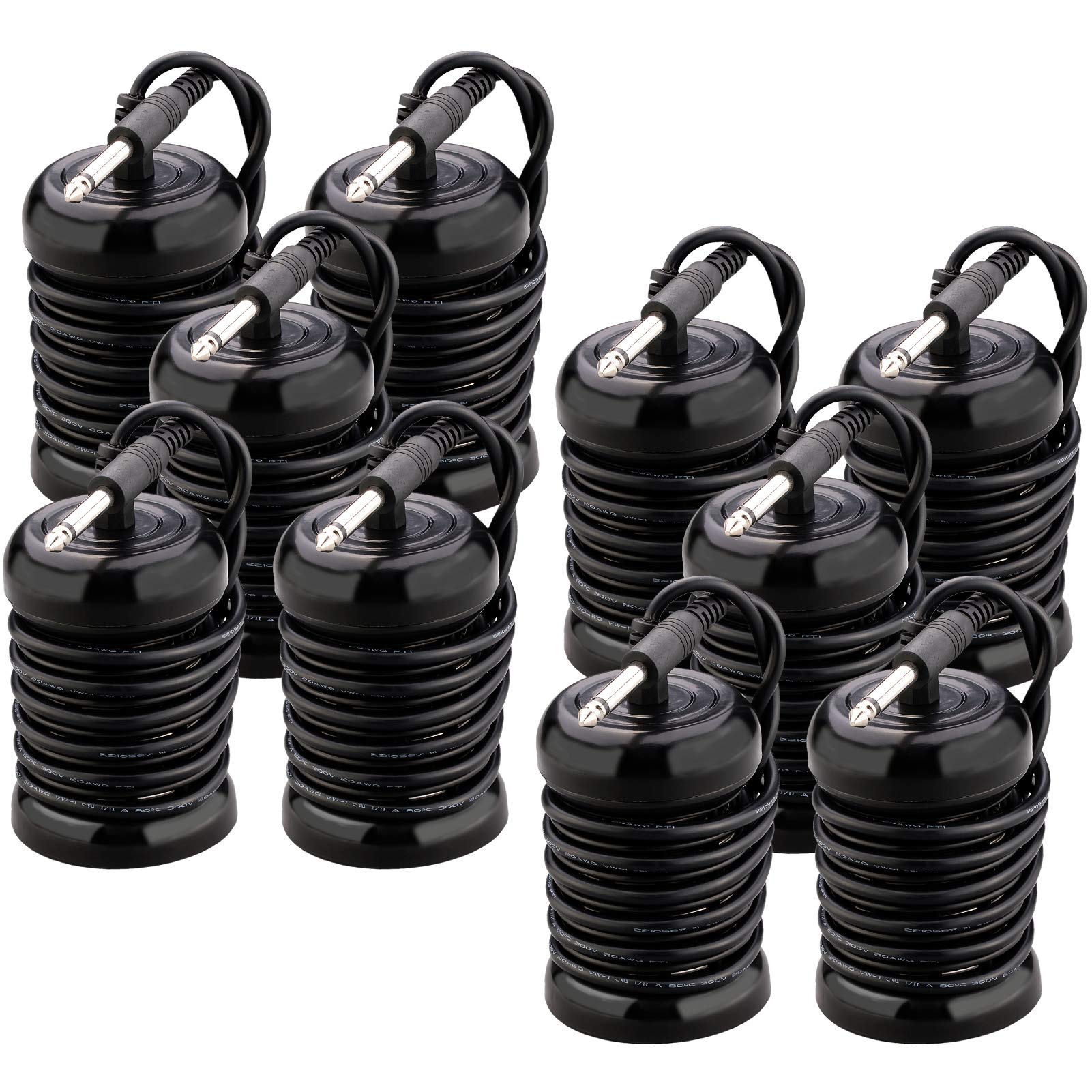 Salt Water Chlorinator Cell - 1/4/6PCS 스테인레스 스틸 발 해독 이온