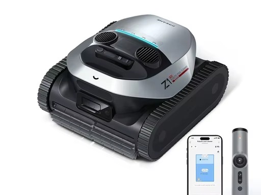 Pool Robot Cleaner Cordless - 무선 수영장 청소 로봇, 8000GPH 흡입력