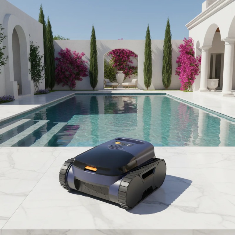 Pool Robot Cleaner Cordless - 아이로 무선 로봇 수영장 청소기, 스마트