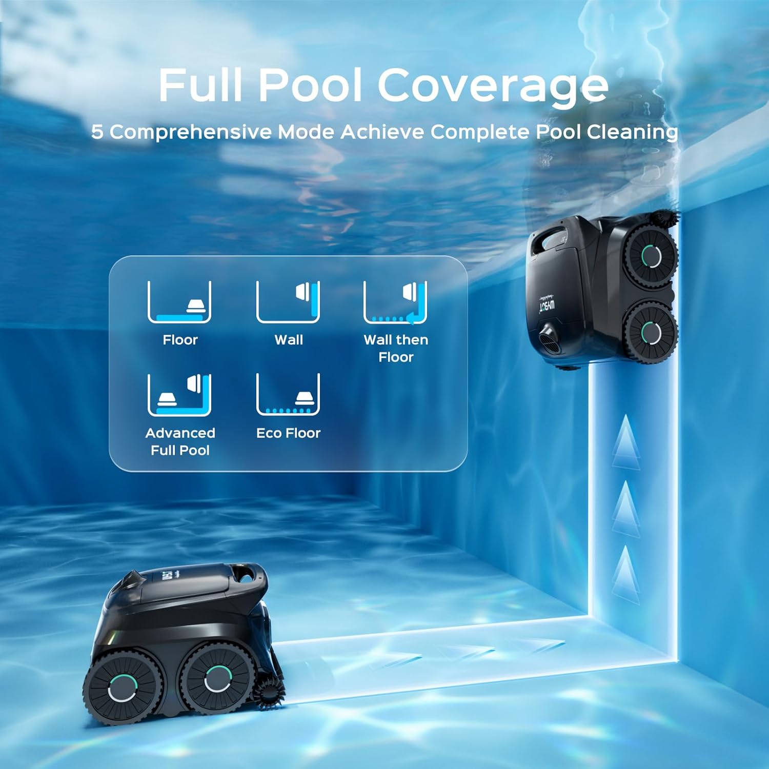 B1 무선 수영장 청소 로봇 스마트 내비게이션 바닥 벽 - Pool Robot Cleaner Cordless 리뷰 및 가격