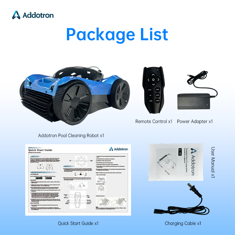 애드트로온 프로페셔널 벽면 등반 무선 로봇 수영장 청소 - Pool Robot Cleaner Cordless 리뷰 및 가격