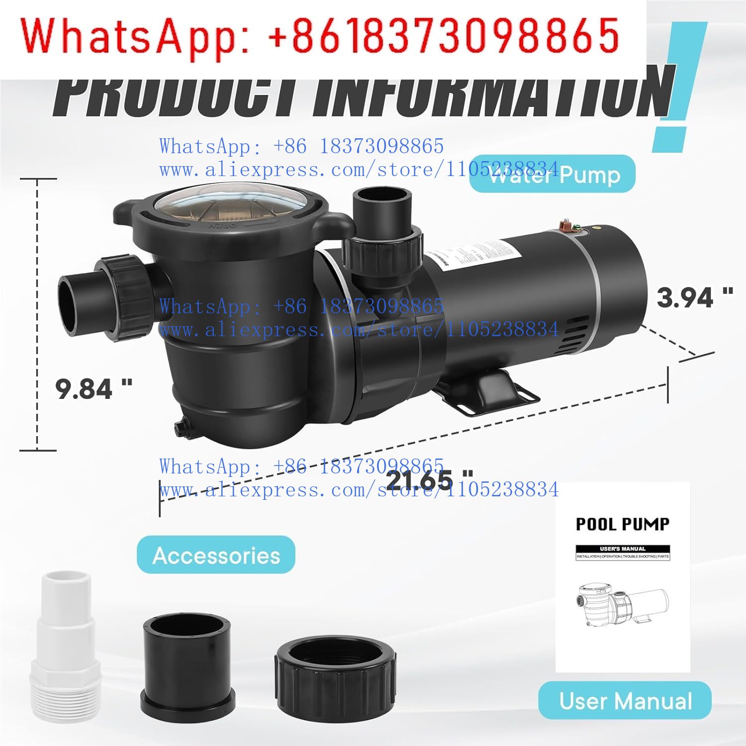 퓨어바이 2HP 가변 2단 속도 115v 5160GPH - Pool Pump 2Hp Variable Speed 리뷰 및 가격