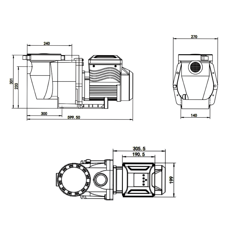 1/1.5/2/2.5/3 HP 가변 속도 수영장/워터파 - Pool Pump 2Hp Variable Speed 리뷰 및 가격