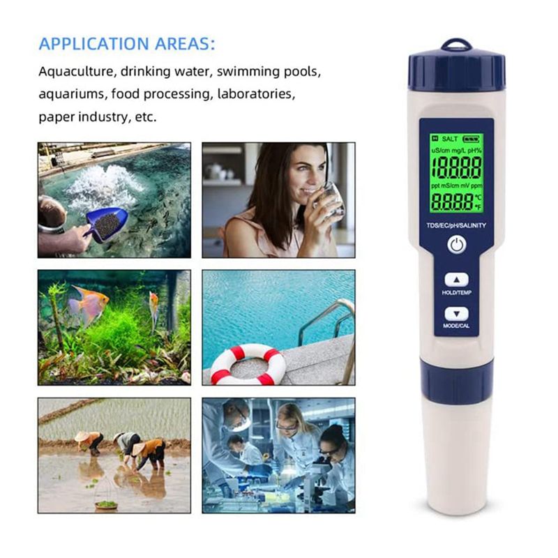 A89E-2X 수영장 염도 측정기, 디지털 염도계, 고 - Pool Test Kit Digital 리뷰 및 가격