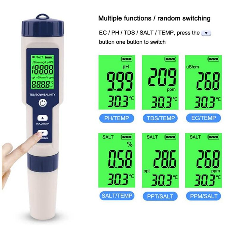 A89E-2X 수영장 염도 측정기, 디지털 염도계, 고 - Pool Test Kit Digital 리뷰 및 가격