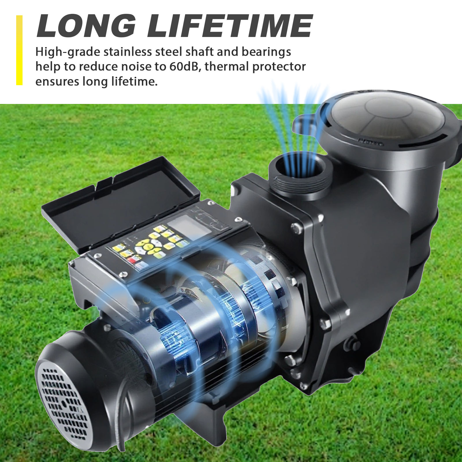 115V 220V 380V 제이드 가변 속도 수순환 풀 - Pool Pump 2Hp Variable Speed 리뷰 및 가격