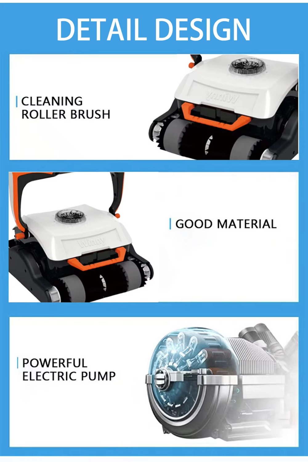 로봇 자동 수영장 청소기 무선 앱과 함께 사용하는 30 - Pool Cleaner Robot With App 리뷰 및 가격