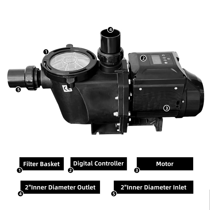 온천 대규모 수경재배 시스템 가변 속도 2마력 SPA  - Pool Pump 2Hp Variable Speed 리뷰 및 가격