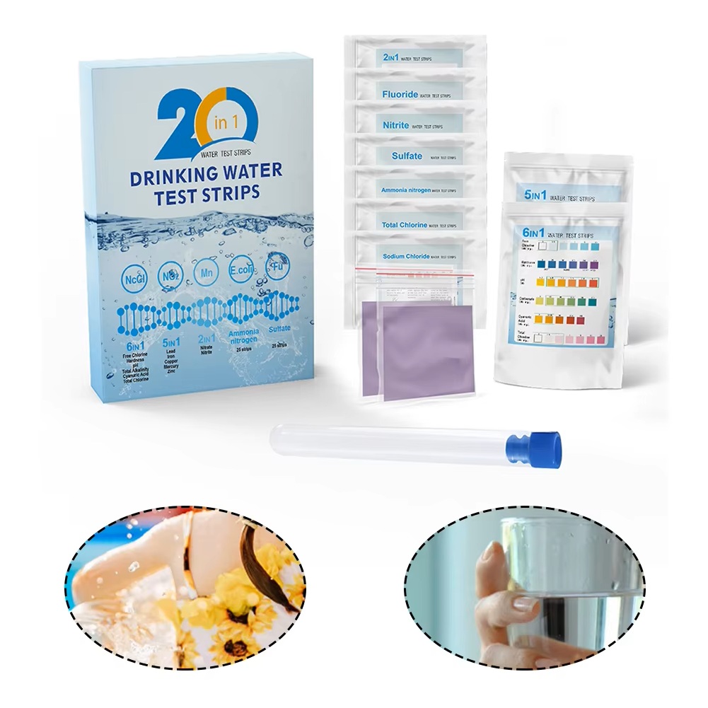 야고 20 in 1 수질 검사 스트립 가정용 식수 검사 - Pool Test Kit Digital 리뷰 및 가격