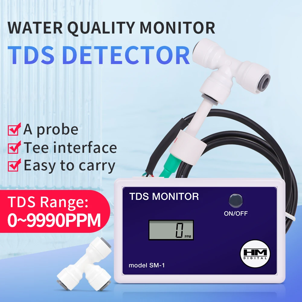 SM1 단일/TRM1 트리플 TDS 미터 온라인 TDS - Pool Test Kit Digital 리뷰 및 가격