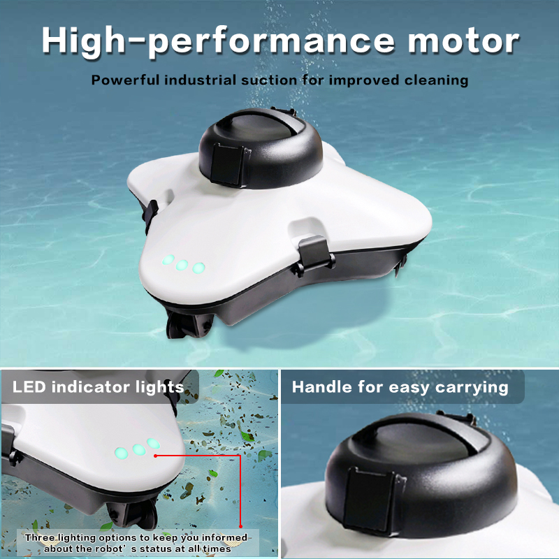 무선 로봇 수영장 청소기 150분 장시간 작동 자동 벽 - Pool Robot Cleaner Cordless 리뷰 및 가격