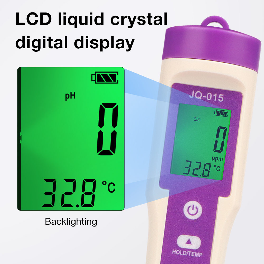 10-in-1 수질 측정기: 잔류 염소(Cl2) 측정, - Pool Test Kit Digital 리뷰 및 가격