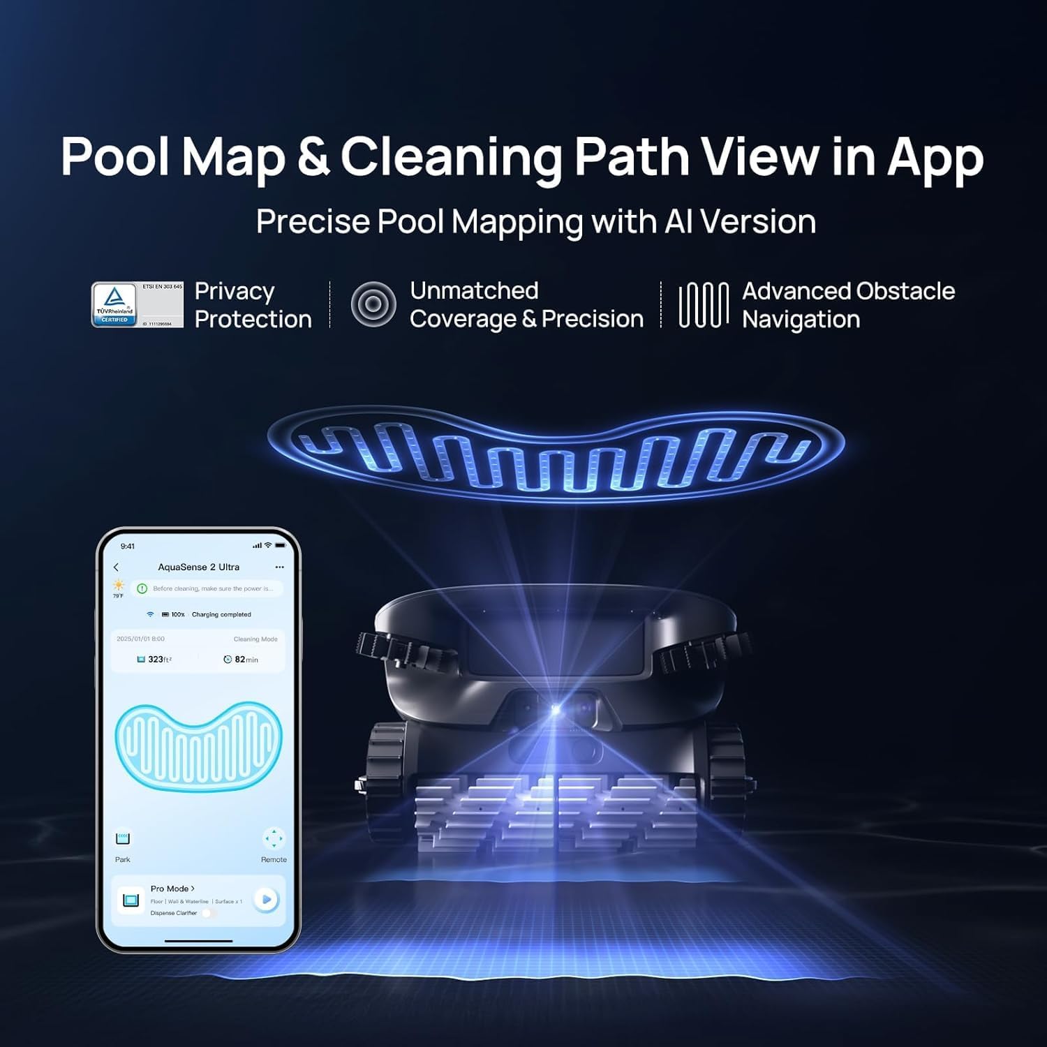 비트봇 아쿠아센스 울트라 무선 로봇 수영장 청소기, 5 - Pool Cleaner Robot With App 리뷰 및 가격