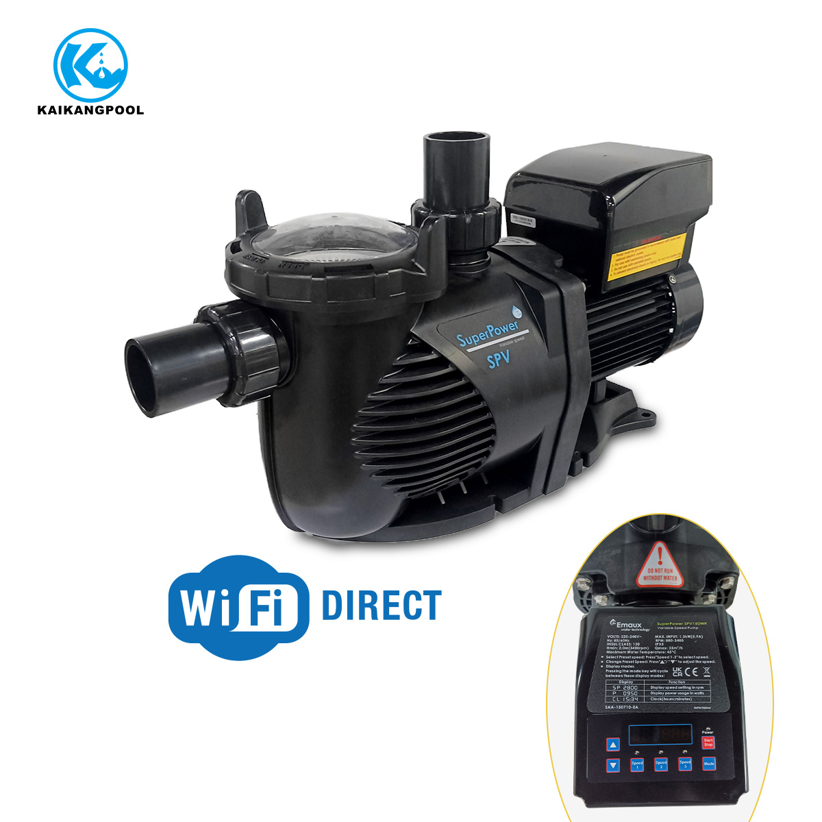 가변 속도 수영장 순환 펌프 1.5HP 2HP 3HP  - Pool Pump 2Hp Variable Speed 리뷰 및 가격