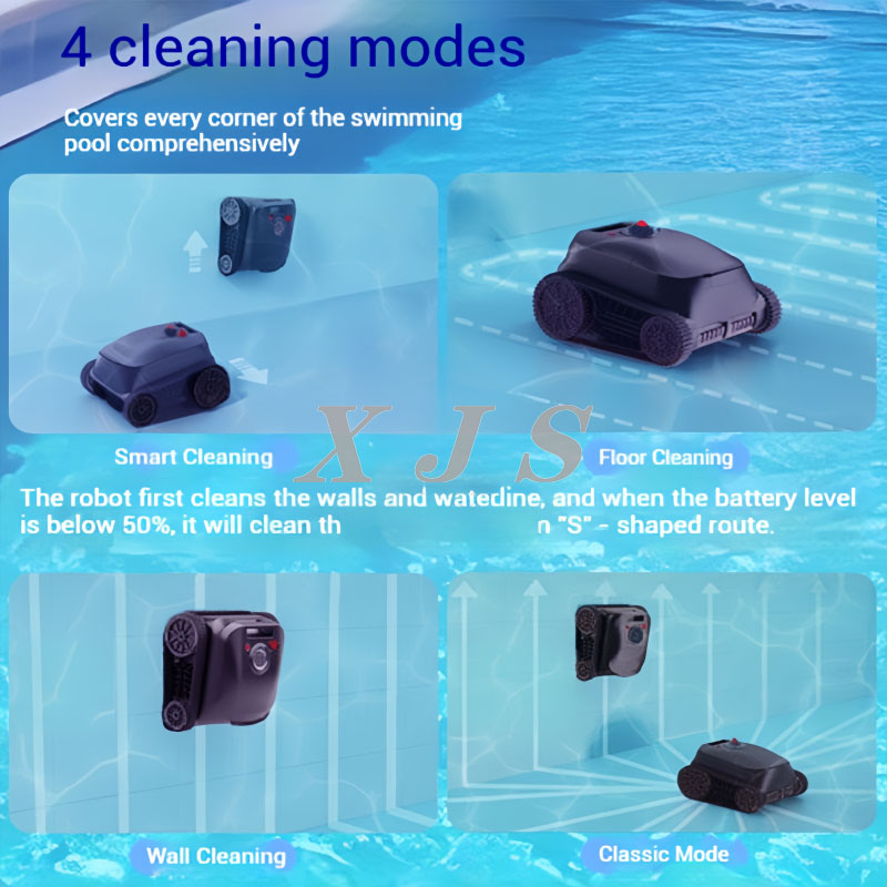 무선 휴대용 충전식 전기 무선 스마트 로봇 자동 수영장 - Pool Robot Cleaner Cordless 리뷰 및 가격