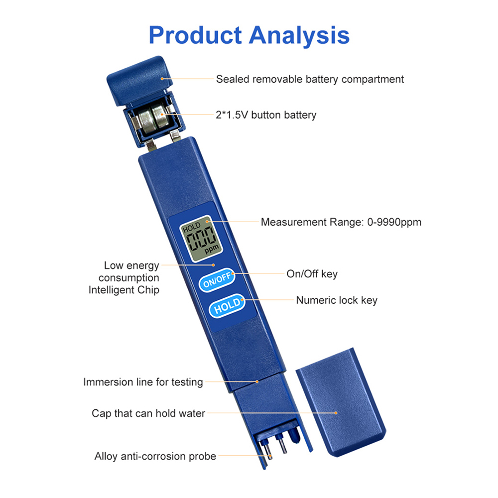 TDS 미터 디지털 수질 테스터 PH 미터 테스터 0- - Pool Test Kit Digital 리뷰 및 가격