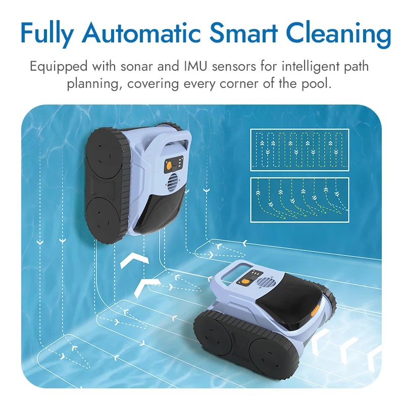 아이로 무선 로봇 수영장 청소기, 스마트 AI 내비게이 - Pool Robot Cleaner Cordless 리뷰 및 가격