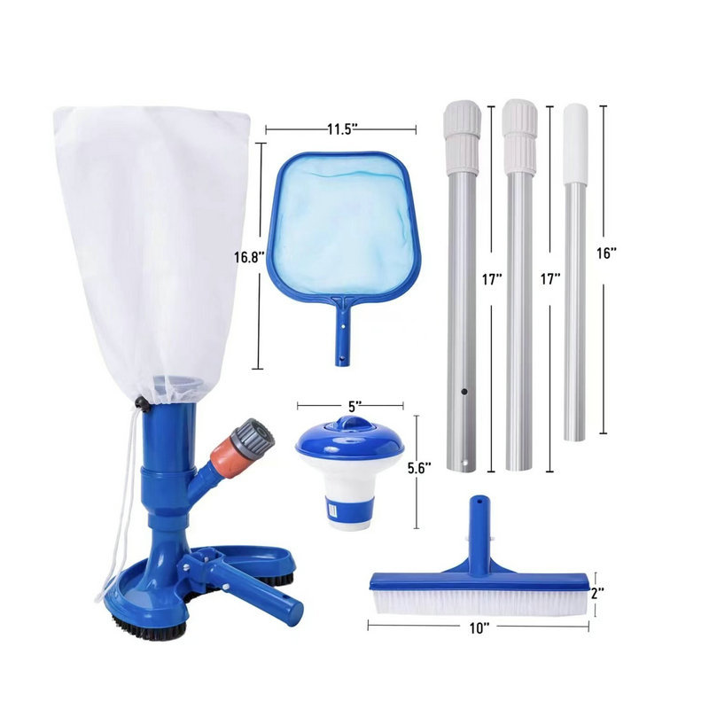 휴대용 진공 제트 흡입 헤드 수영장 청소망 수영장 브러 - Pool Vacuum Head Brush 리뷰 및 가격